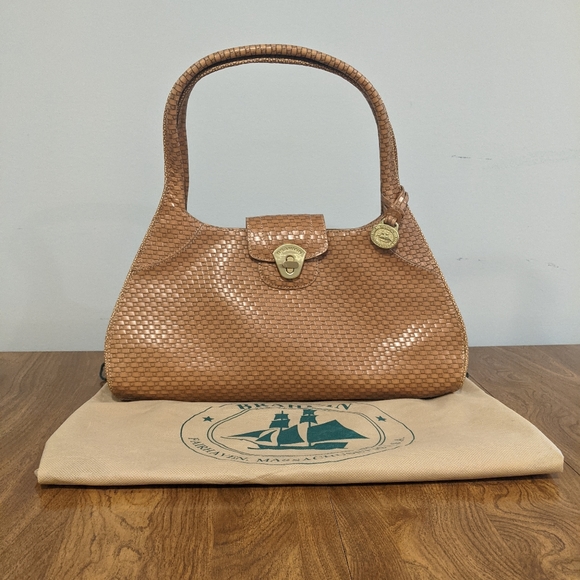 Brahmin Bag - Small, Tan Leather